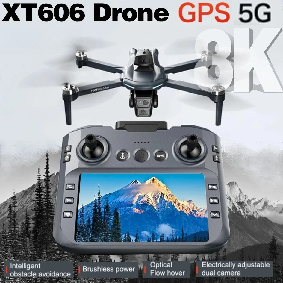 Drone Gps Mount - Original XT606 Drohne Professionelle 8K HD