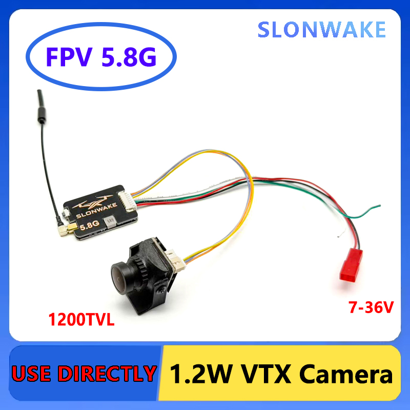 Drone Transmitter - SLONWAKE 5.8G Langstrecken-Sender VTX FPV 200/500/1000/1200mW