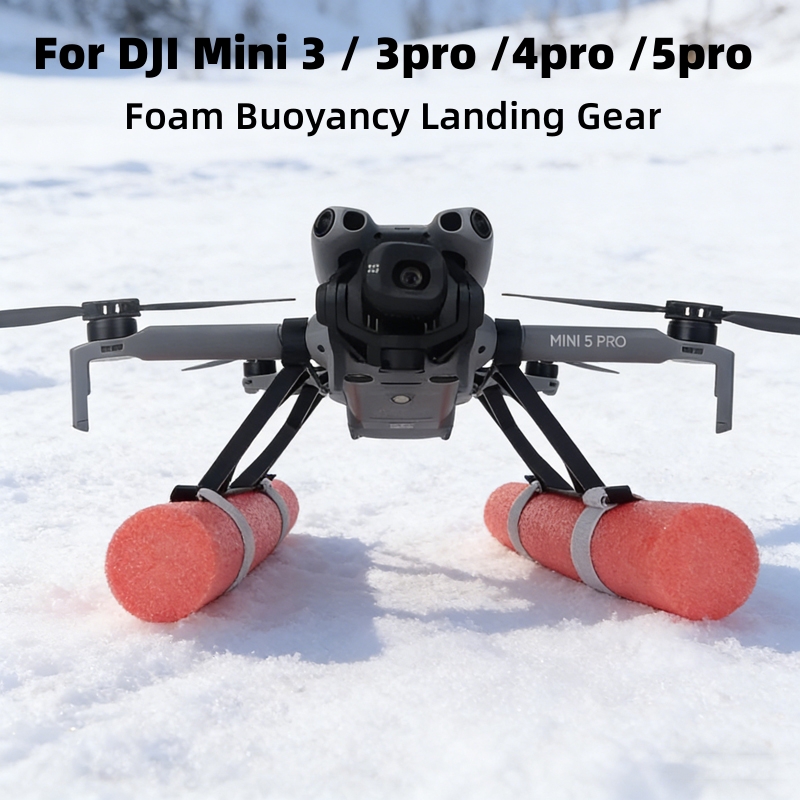 Drone Landing Gear - 2er-Set Schwimmhalterungen für Landegestell – Wasser-,